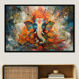 Ganesha's Grace - NicheCanvas