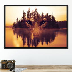 Lurking in the Woods - Johanjjf - NicheCanvas