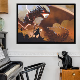 Black Magic Wizard - NicheCanvas