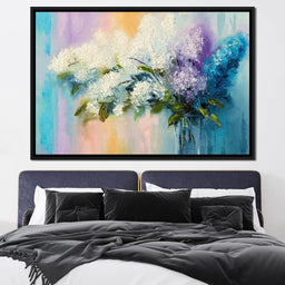 Lilac Flowers - NicheCanvas