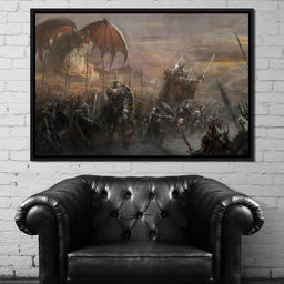 Fantasy Battlefield - NicheCanvas