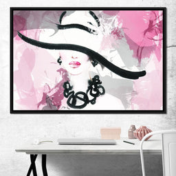 Fashionista Portrait - NicheCanvas