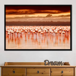  Lake Nakuru Flamingos - NicheCanvas