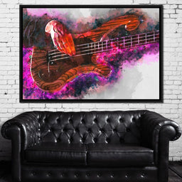 Les Claypool's Guitar - Abraham Szomor - NicheCanvas