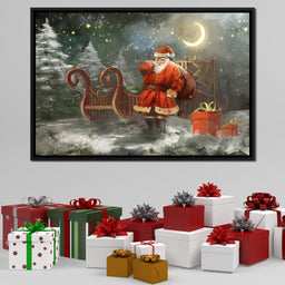 Christmas Night - NicheCanvas