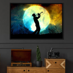 Space Trumpeter - ABConcepts - NicheCanvas