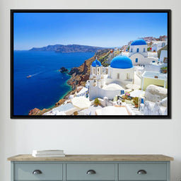 Santorini - NicheCanvas