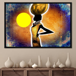 African Woman - NicheCanvas