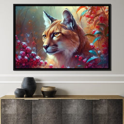 Winter Puma - Neal Hackett - NicheCanvas