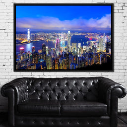 Hong Kong Skyline - NicheCanvas