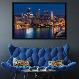 Pittsburgh Skyline - NicheCanvas