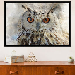 Eurasian Owl  - NicheCanvas