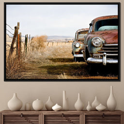 Abandoned Cars - NicheCanvas