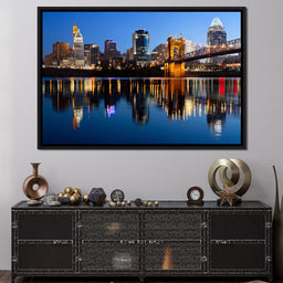Cincinnati Skyline - NicheCanvas