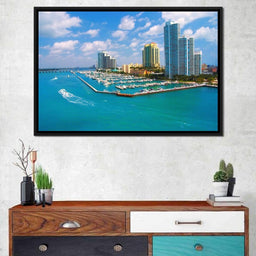 Miami Beach Skyline - NicheCanvas