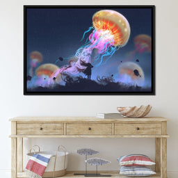 Giant Jellyfish - NicheCanvas
