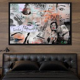 Paris Fashion - NicheCanvas