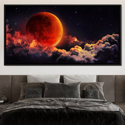 Red Moon - NicheCanvas