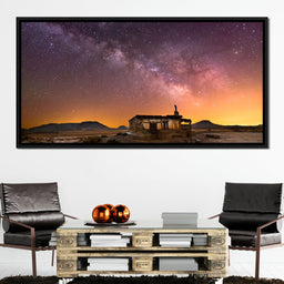 Shepherd Hut Desert Night - NicheCanvas