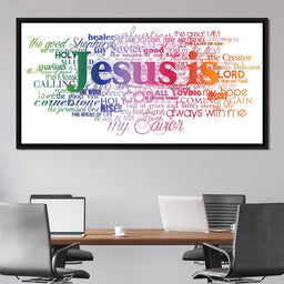 Jesus Is - NicheCanvas