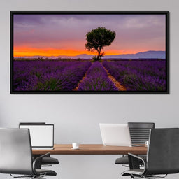 Provence Sunset - NicheCanvas