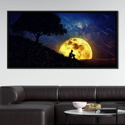 Otherworldly Night Scene - NicheCanvas