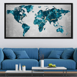 World Map 4 - Mateo - NicheCanvas