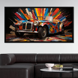 MG Roadster - RiderArt - NicheCanvas