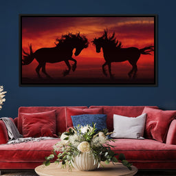 Stallion Sunset - Johanjjf - NicheCanvas