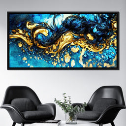 Abstract Ink Illustration - NicheCanvas