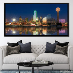 Dallas Skyline - NicheCanvas