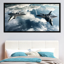 F-22 Raptors - NicheCanvas