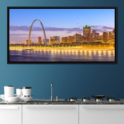 St Louis Skyline - NicheCanvas