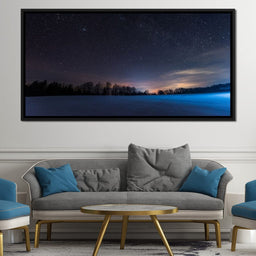 Carpathian Mountains at Night - NicheCanvas