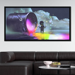 Puddle of Ink - NicheCanvas