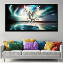 Northern Light Unicorn - NicheCanvas