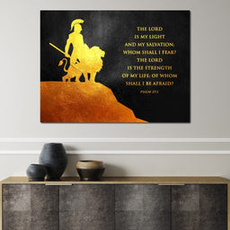 Psalm 27:1 - ABConcepts - NicheCanvas