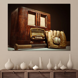 Vintage Baseball - NicheCanvas
