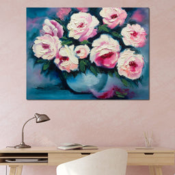 Beautiful Peonies - NicheCanvas