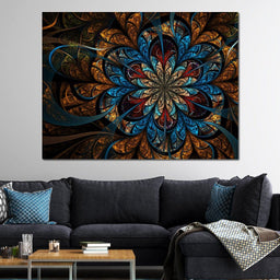 Blue Shadow - NicheCanvas