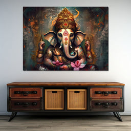 Ganesha's Wealth - NicheCanvas