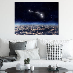 Aries Horoscope Constellation - NicheCanvas