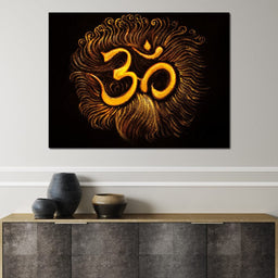 Golden OM - NicheCanvas