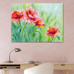 Summer Poppies - NicheCanvas