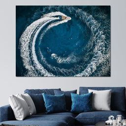 Boat Circle - NicheCanvas