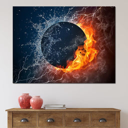 Black Hole Elements - NicheCanvas