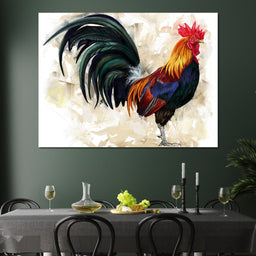 Rooster Canvas - NicheCanvas