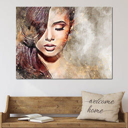 Girl Watercolor 4 - Mateo - NicheCanvas