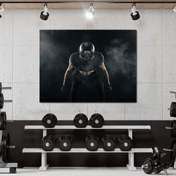 Football Athlete - NicheCanvas