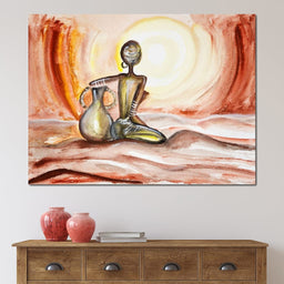 Sunset in Africa - NicheCanvas